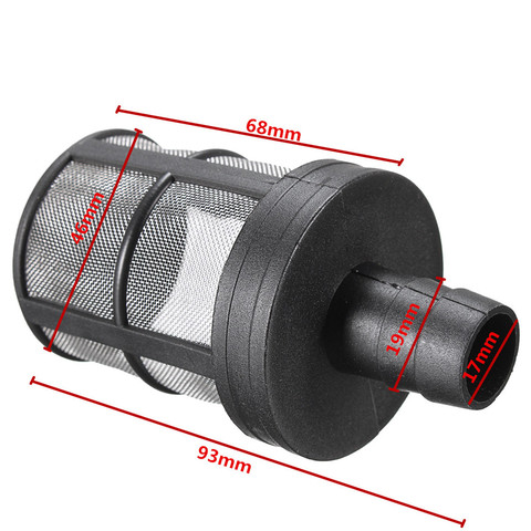 Plastic Water Suction Filter 19mm Connector For High Pressure Washer Dust Strainer Water Pump ► Photo 1/6