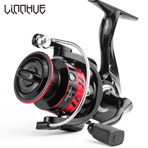 LINNHUE 2022 NEW Fishing Reel HD500-7000 Spinning Reel 8kg Max Drag Reel Fishing 5.2:1 High Speed Metal Spool Coil Fishing Reel ► Photo 1/6