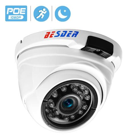 BESDER Vandal-proof Indoor Outdoor Dome Camera IP Wide Angle Waterproof IP Camera 1080P 960P 720P  IR Night Security Home Camera ► Photo 1/6