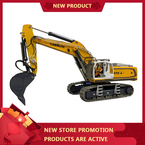 1/14 Metal k970 Simulation Remote Control Hydraulic Excavator Cablite Model  Heavy  Mining Excavator Christmas Gift ► Photo 1/6