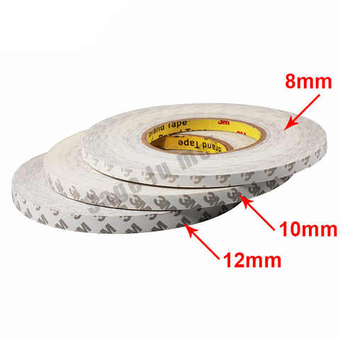 Buy Online 3m Tape Double Sided Tapes Adhesive Strong Sticky 50m Roll Width 8mm 10mm 12mm 15mm Ws2811 Ws2812 3528 5050 Led Strips Alitools