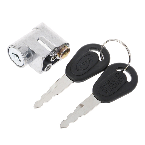 1pc New Ignition Lock Battery Safety Pack Box Lock + 2 key For Motorcycle Electric Bike Scooter E-bike ► Photo 1/6