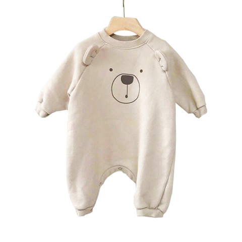 MILANCEL baby rompers cartoon baby girls clothing long sleeve infant boys play suit Korean Baby suit ► Photo 1/6