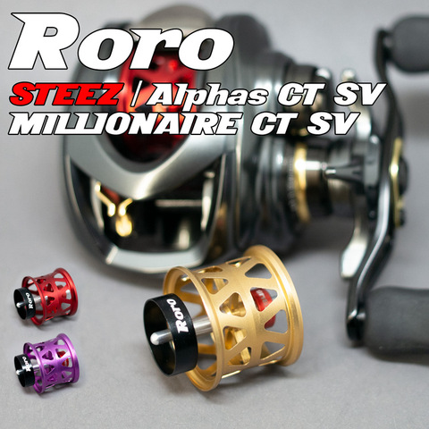 DIY(non original) fishing reel microcast spool for 2022 Steez CT SV Alphas CT SV Millionaire CT SV,Honeycomb  Spool,4.95g ► Photo 1/2