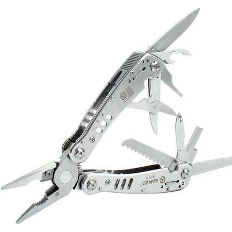 Tool Kit Combination Stainless Steel Folding Knife Pliers Ganzo G302H Tungsten Exchangeable Blade Multi Pliers ► Photo 1/6