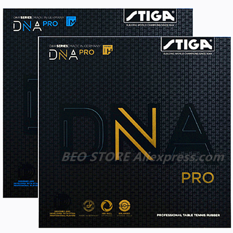 STIGA DNA PRO M DNA PRO H Table tennis rubber Pips-in original STIGA DNA ping pong sponge ► Photo 1/6