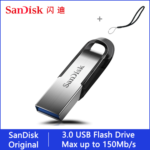 Sandisk USB Flash Drive 32 64 128 16 GB Pendrive 128gb 64gb 32gb 256gb Pen Drive 3.0 USB Stick Disk on Key Memory for Phone ► Photo 1/6
