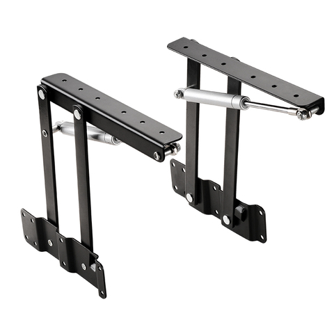1 Pair New Coffee Table Lifting Frame Folding Lift Up Top Mechanism hydraulic buffer Hinge Hardware Set bear more 50Kg ► Photo 1/6