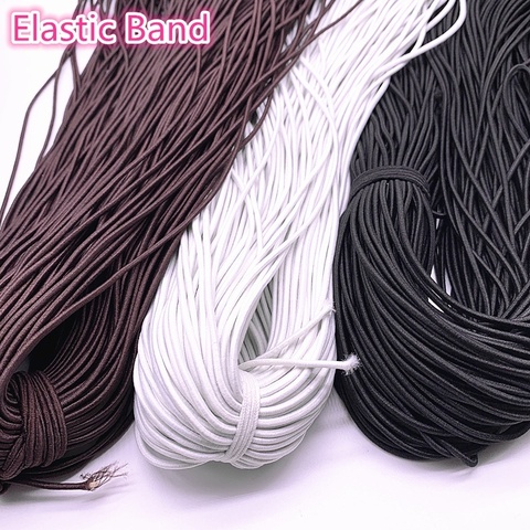 New 1.0--3.0mm High Elastic Round Elastic Band Rubber Band Elastic Cord for Jewelry Making Diy Accessories ► Photo 1/6