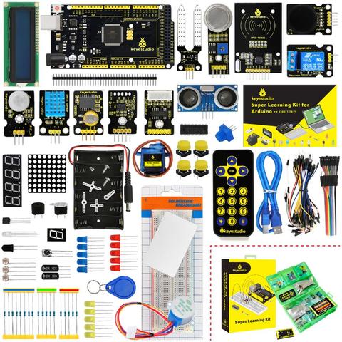 Updated Version Keyestudio Super Starter Kit With Mega2560R3 Board(USB serial Chip is CP2102)For Arduino Starter Kit +Tutorial ► Photo 1/6