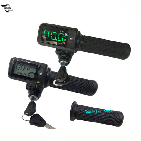 36v48v60v Universal Power Display Grip for Electric Scooter Car with Steering Handle Instead of Driving LCD Speed Regulator ► Photo 1/6