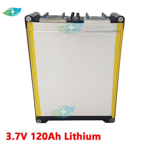 13pcs 3.7v 120Ah battery 3.7v cell polymer li-ion battery for electric motor forklift battery pack diy High current capacity ► Photo 1/5
