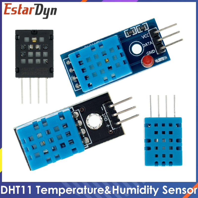 ARCELI 2Pcs DHT11 Digital Temperature Humidity Sensor Module Arduino