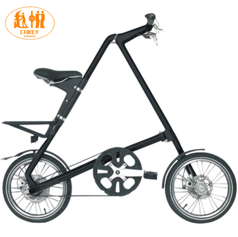Light weight Smart SLIDA  folding bike Folding Bicycle 16 Inch size Complete Road mini Bike Aluminium Frame New Creative In Car ► Photo 1/6
