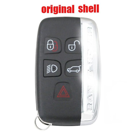 5 Button Remote Car Key Shell Case Fod For Land Rover Evoque Discovery 4 Rover Evoque For XE XFL et Jaguar Freelander ► Photo 1/6