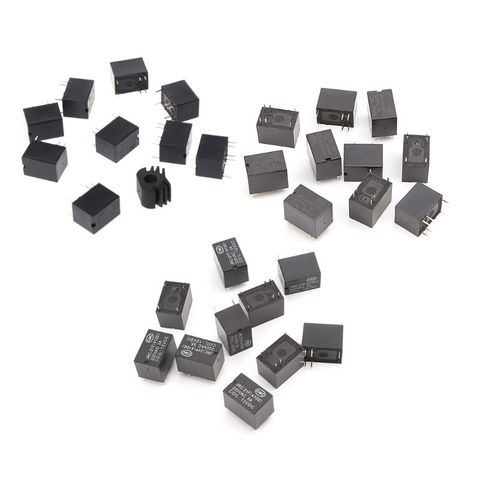 2022 New 10pcs JRC-21F 4100 DC Mini Power Relay 6-pin PCB Mount Circuit Board Relays 3V 5V 12V ► Photo 1/6