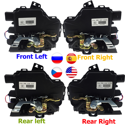 BANWINOTO Door lock actuator 3B1837015A for VW Passat B5 Golf Jetta MK4 Beetle Door Lock Actuator Front Rear Left Right Side ► Photo 1/6