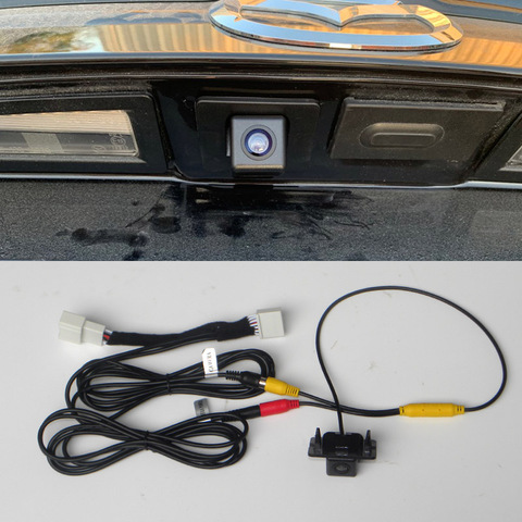 6V Rearview Reverse Camera For Mazda 3 Axela Mazda3 Sedan BM BN 2014~2022 Compatible Original Screen Nondestructive installation ► Photo 1/6