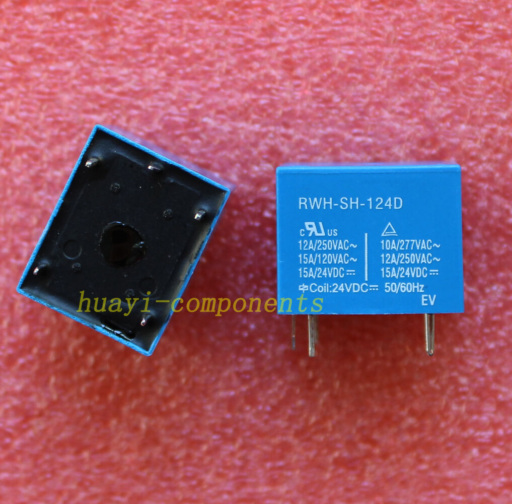 1PCS 100Original New GOODSKY RWHSH124D 5PIN 15A 24VDC Power Relay