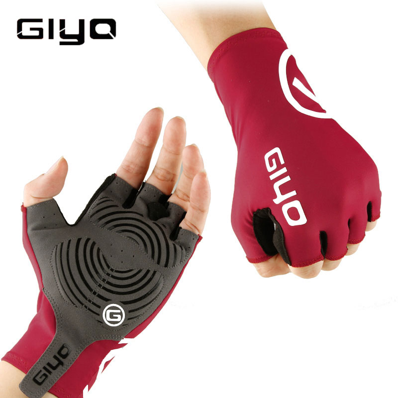 Outdoor Bike Bicycle Breathable Antiskid Sports GEL Cycling Half FInger Gloves 