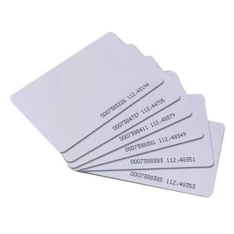 （10pcs/lots） Quality Assurance Components Em Id Card RFID 125khz Read-only Tk4100(EM4100) Smart Cards In Access Control ► Photo 1/6