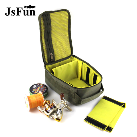 Oxford Fishing Tackle Bag Portable Fishing Reel Lure Hook Gear Storage Handbag Outdoor Fishing Reel Case PJ154 ► Photo 1/6