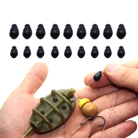 30PCS Carp Fishing Accessrioes Quick Change Shock Bead Carp Chod Rig Rubber Bead Carp Fishing Chod Bead Method Feeder Tackle Kit ► Photo 1/6