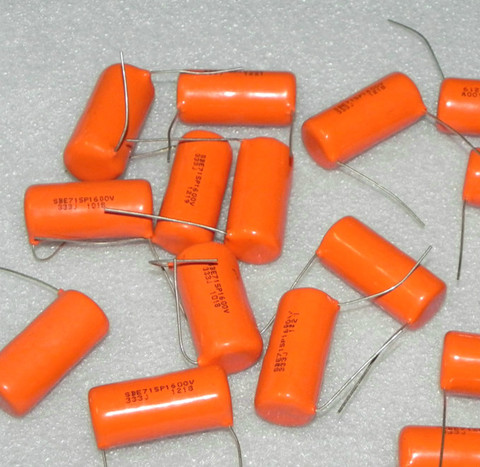 10PCS CDE SPRAGUE SBE715P 1600V0.033UF P35MM Orange fever film capacitor MKP 333J 333/1600V 715P 0.033UF 1600V ► Photo 1/2