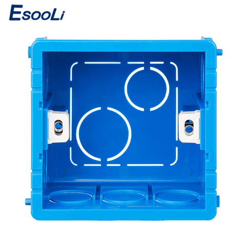 EsooLi Adjustable Mounting Box Light Touch Switch Internal Cassette 86mm*85mm*50mm For 86 Type Touch Switch and Socket ► Photo 1/6