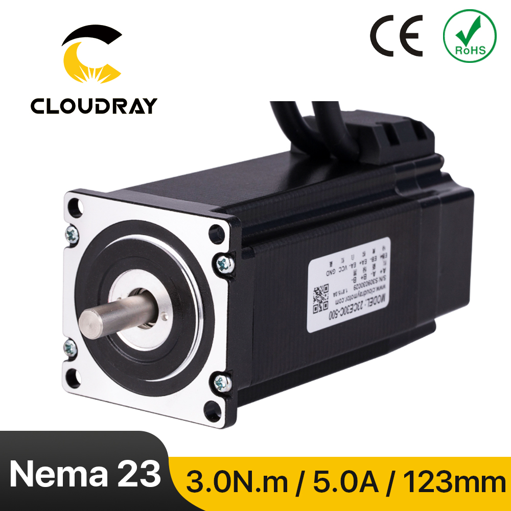 Cloudray Nema 23 stepper motor 3.0N.m 5.0A Closed Loop Stepper Servo ...