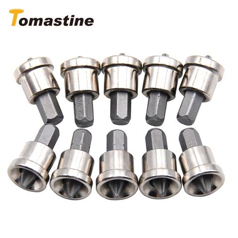 10pcs 25mm Drywall Screwdriver Bits Short Depth Stop Plasterboard Hex Shank Stop Screws Woodworking Gypsum Board Locating ► Photo 1/6