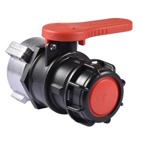 75mm 1000L Water IBC Tank Container Ball Valve Chemical Barrel Valve Acid and Alkali Resistant DN50 Ton Barrel Ball Valve ► Photo 1/6
