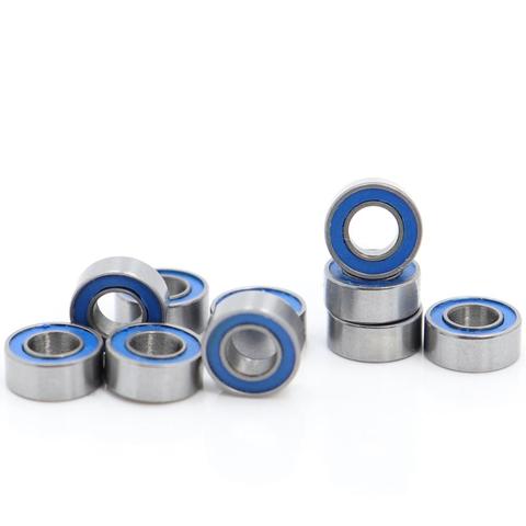 MR63-2RS Bearing ABEC-3 10PCS 3x6x2.5 mm Miniature MR63RS Ball Bearings Blue Sealed L-630DD ► Photo 1/6