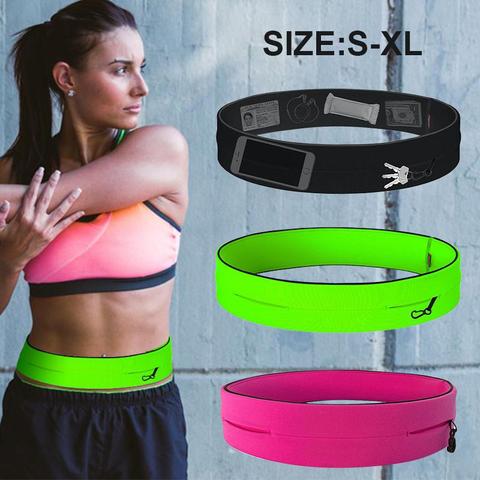 Waterproof Running Waist Bag Outdoor Sports Running Belt Bags Women for Iphone Phone Jogging Bags for Women Men Lady ► Photo 1/6