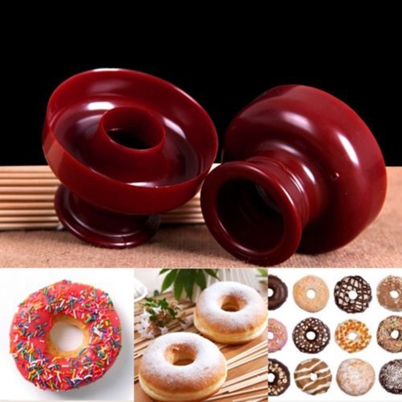 Plastic Manual Doughnut Machine Lightweight Fry Donut Maker Diy