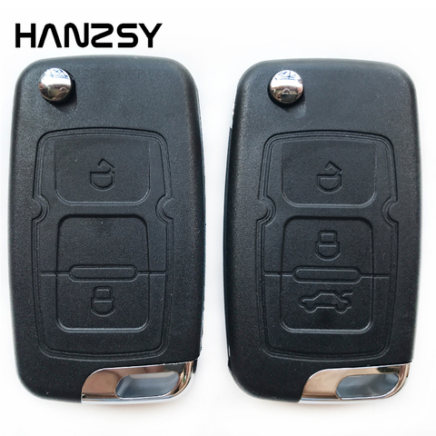 2/3 Buttons Flip Folding key shell For Geely Emgrand 7 EC7 EC715 EC718 Emgrand7 EC7-RV EC715 EC718-RV Car Remote Key Fob Case ► Photo 1/6