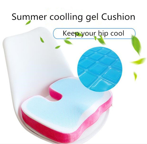 Office And Car U Shape Cushion Silicone Gel Memory Foam Coccyx Cushion ► Photo 1/6