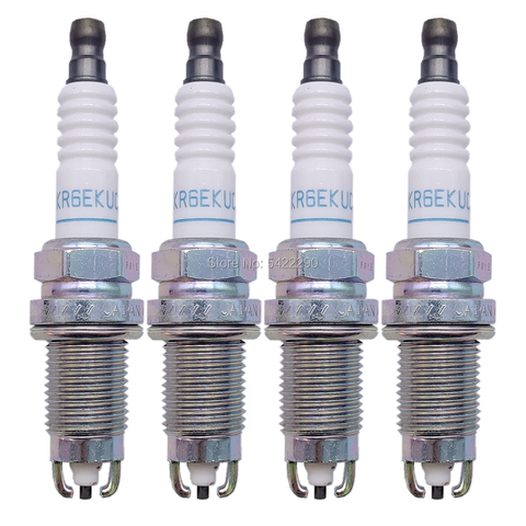 4pcs/lot MD355067 BK6REKUC 1013 Normal Spark Plug fit for Mitsubishi Galant Lancer Cedia Legnum MD372422 VKA20 PK20GR8 BKR6EKUD ► Photo 1/4