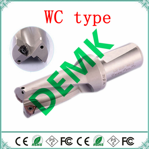 Indexable bit drilling 2D 3D 4D 13mm-50mm depth fast drill  for U drill Each brand WCMX WCMT series insert mechanical Lathe CNC ► Photo 1/6