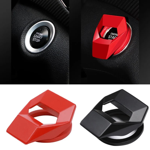 Car Sticker Auto Engine Ignition Start Stop Button Ring Circle Cover Car  Interior Accessories For Bmw E90 F10 F30 F20 Audi A4 B8 - Price history &  Review