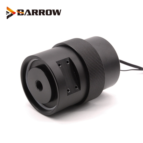 Barrow PWM Automatic Speed Combo 18W Pump Max 4800RPM Flow 1260L/H Compatible D5 Pump Metal Cover /Size 78.5*78.5*99mm ► Photo 1/6