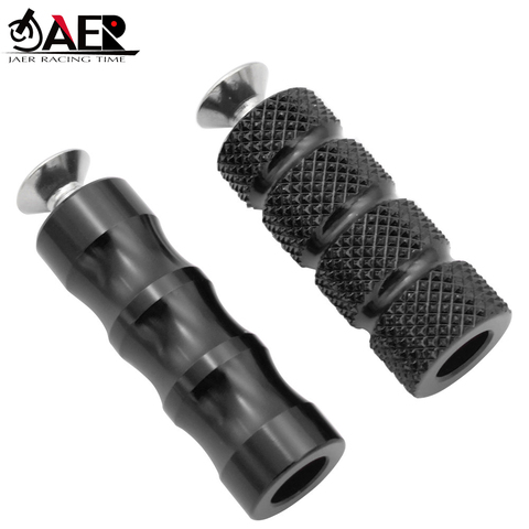 JAER Motorcycle CNC Universal M6 Racing Gear Shift Lever Peg Brake Pedal Shifter Foot Pegs Motorbike Footrests Footpeg ► Photo 1/6