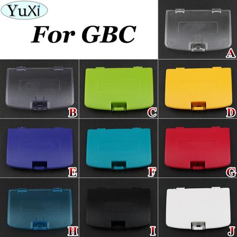 YuXi Replacement For Nintend for GameBoy Color Battery Cover Lid Door for GBC Game Consoles Battery Cover Pack Back Door Shell ► Photo 1/6