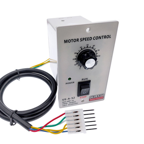 Speed controller 400W US-A-52 AC 220V Motor Speed Pinpoint Regulator Controller Forward & Backward 50/60hz ► Photo 1/5