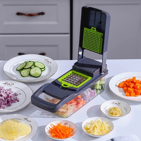 Multi-Functional Vegetable Fruits Tool Potato Masher Ricer Vegetable Mandoline Slicer CutterCarrot Shredder Grater Kitchen Tools ► Photo 1/6