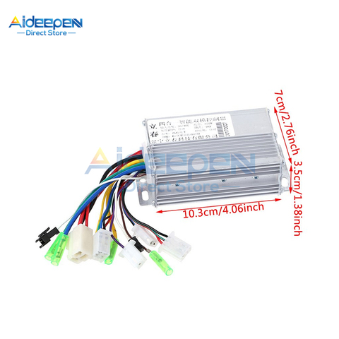 DC 36V 48V 350W Brushless DC Motor Regulator Speed Controller E-ABS Brake For Electric Bicycle E-bike Scooter ► Photo 1/6