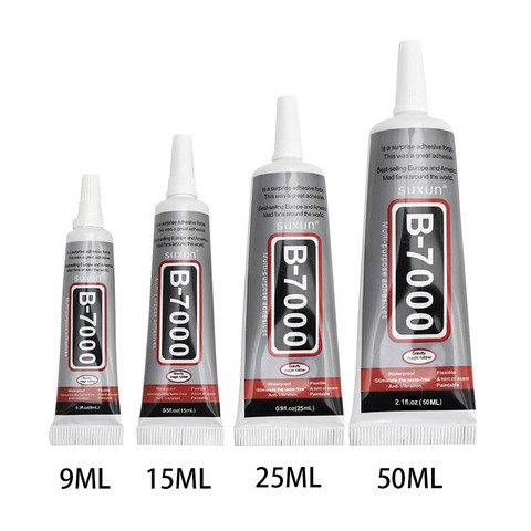 3/9ML B-7000 Glue B7000 Multi Purpose Glue Adhesive Epoxy Resin Repair  Jewelry Metal Cell Phone LCD Touch Screen Super Glue