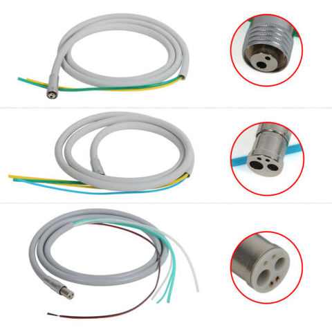 Dental Silicone Tube Tubing Hose Cable For High/Low Speed Turbine Handpiece Connector 2/4/6 Hole T2/4/6 CE ► Photo 1/4