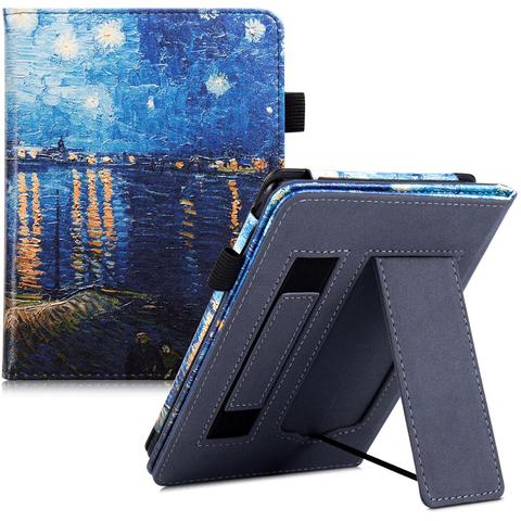 AROITA Stand Case for All-New Kobo Nia 2022 (Model N306) - PU Leather Smart Protective Cover Auto Sleep/Wake with Hand Strap ► Photo 1/6