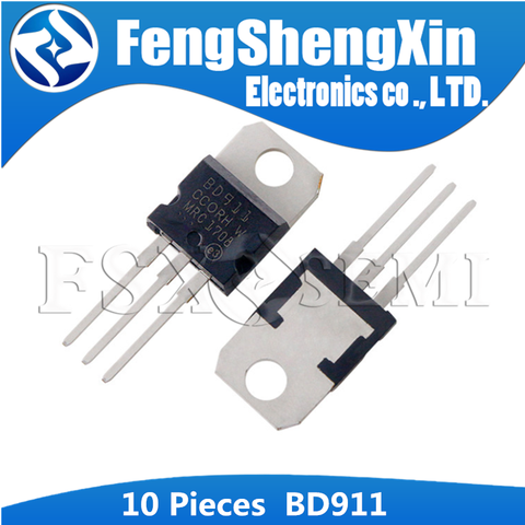 10pcs/lot BD911 TO-220 Power Transistors ► Photo 1/2